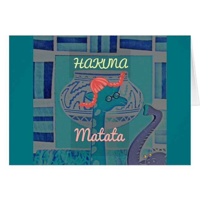 Playful Giraffe Art: An African Delight (Front Horizontal)