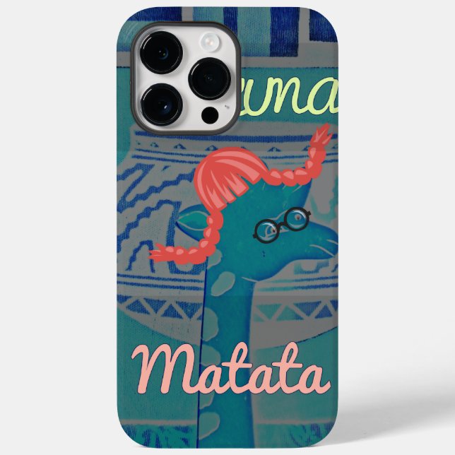 Playful Giraffe Art: An African Delight Case-Mate iPhone Case (Back)