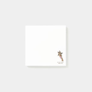 Playful Giraffe Funny Post-it® Notes