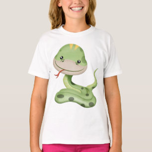 Playful Green Snake T-Shirt