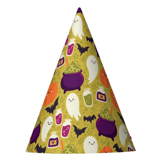 Playful Halloween Party Hats (Front)
