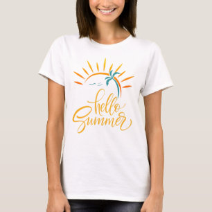 "Playful Hello Summer" T-Shirt