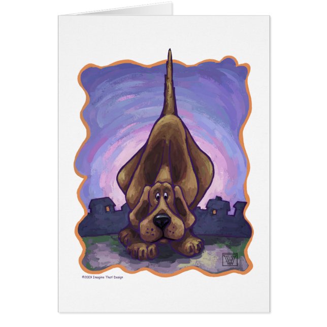 Playful Hound Dog Gifts & Accessories (Front)