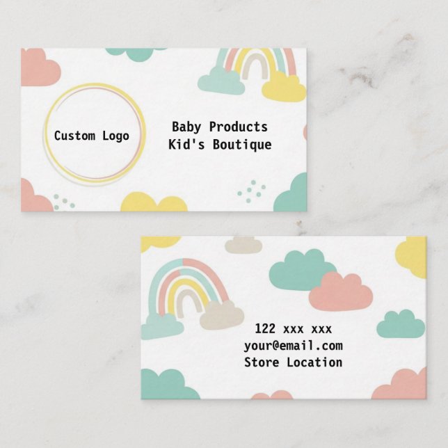  Playful Kids Boutique Card (Front/Back)