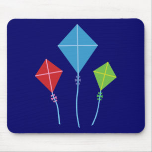 Playful Kites Mouse Mat