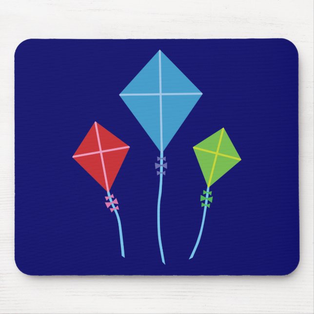 Playful Kites Mouse Mat (Front)