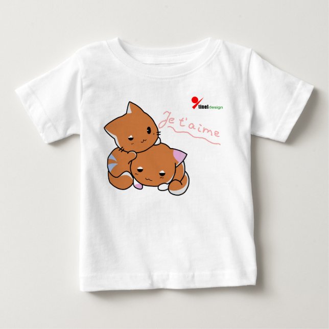  Playful Kittens Baby T-Shirt (Front)