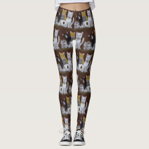 Playful Kittens Leggings