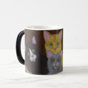 Playful Kittens Magic Mug
