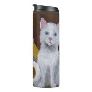 Playful Kittens Thermal Tumbler