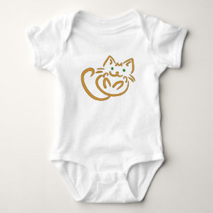 Playful Kitty Baby Bodysuit