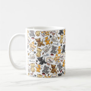 Playful Kitty Cats Coffee Mug