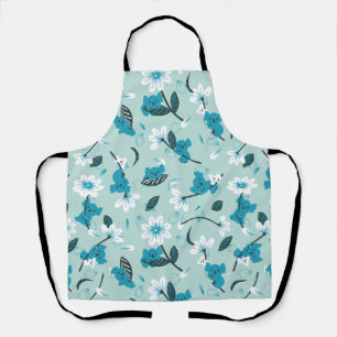Playful Koala Pattern Cute Animal and Nature Art Apron