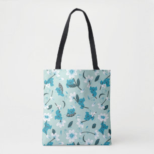 Playful Koala Pattern Cute Animal and Nature Art Tote Bag