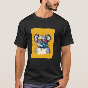 Playful Koala with Shades for a Joyful Look T-Shirt