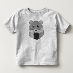Playful Minimalist Hamster Toddler T-Shirt
