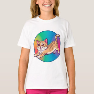 Playful Orange Tabby Kitten T-Shirt