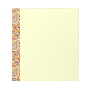Playful Paisley Notepad