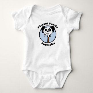 Playful Panda Popsicles Baby Bodysuit
