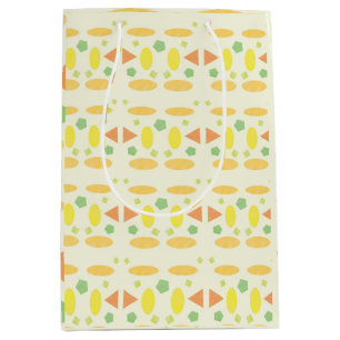 Playful Pastel Seamless Design Medium Gift Bag