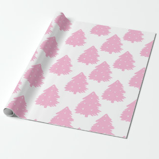 Playful Pink Christmas Pattern for Kids Adult Wrapping Paper