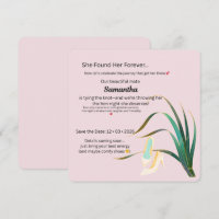 Playful Pink Hen Night Invitation – Elegant Shoe &