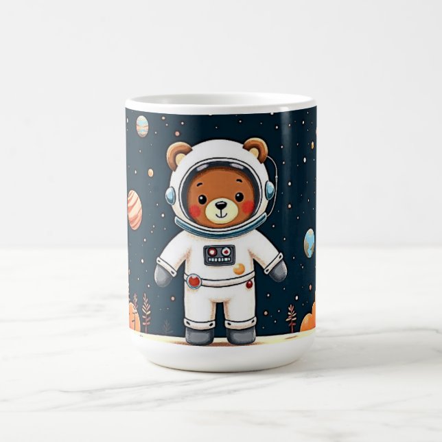 Playful Planet Teddy Coffee Mug (Center)