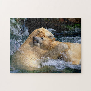 Playful Polar Bears, Jigsaw Puzzle
