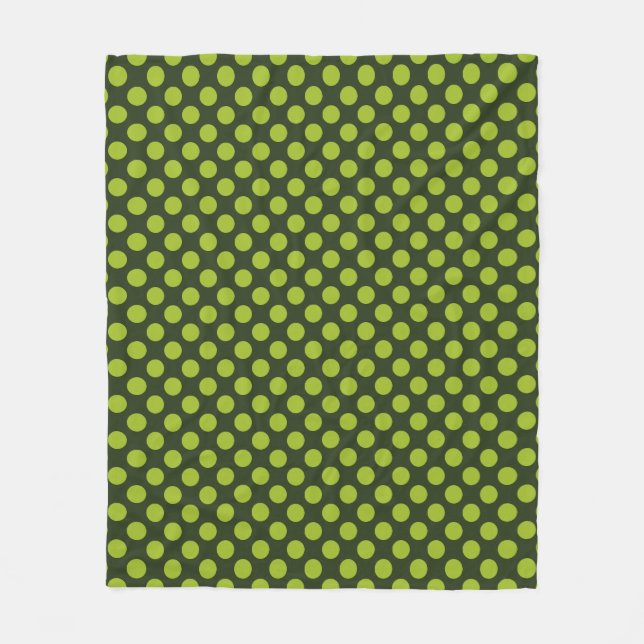 Playful Polka Dots | PD-01 | Fleece Blanket (Front)