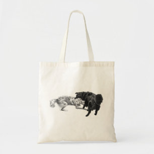 Playful Pugs, Everyday Tote Bag