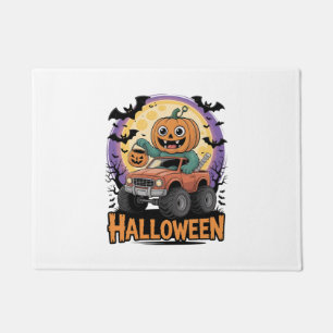 Playful Pumpkin Doormat