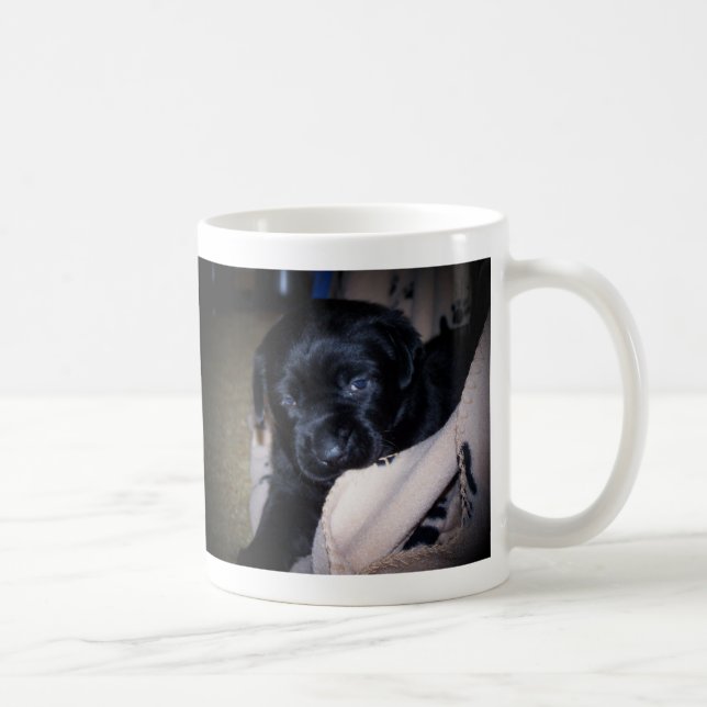 playful pup coffee mug (Right)