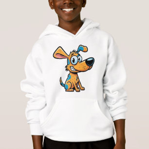 Playful Pup Kids' Pullover Hoodie