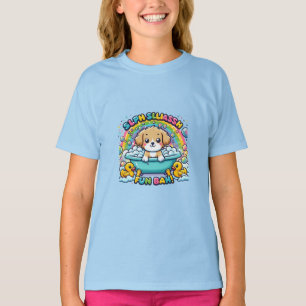 Playful Puppy in a Bubble Bath T-Shirt