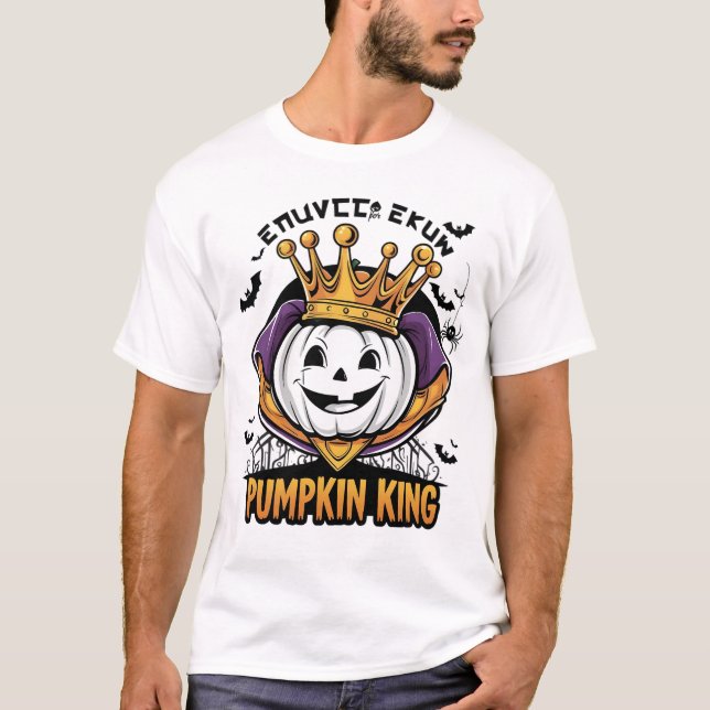 Playful Royalty of the Pumpkin King T-Shirt (Front)