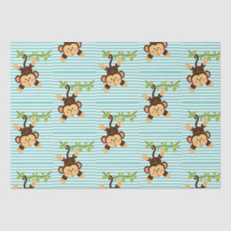 Playful Safari Monkey – Fun & Whimsical for kids  Tissue Paper