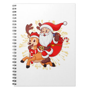 **"Playful Santa Claus Design – Fun and Festive Ch Notebook