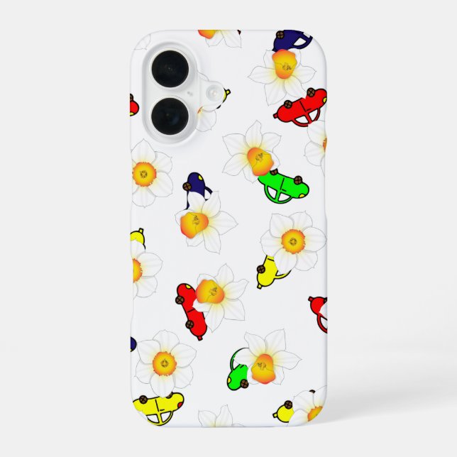 Playful Scribble Pattern Phone iPhone / iPad case (Back)