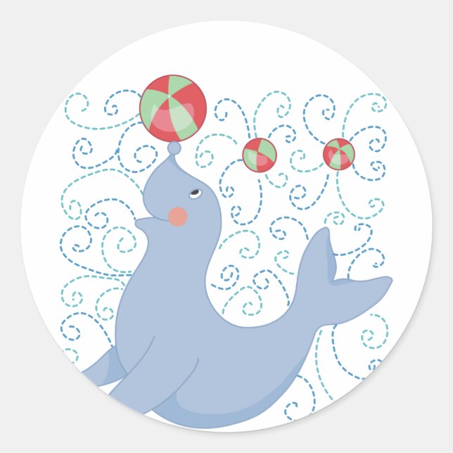 Playful Seal Tshirts and Gifts (Front)