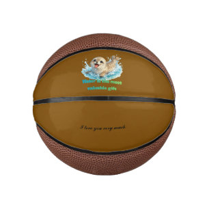 Playful Seal Water Conservation & Ocean Awareness Mini Basketball