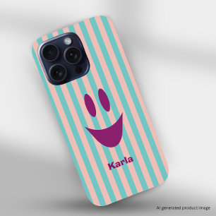 Playful Smiley Face iPhone 16 Pro Case
