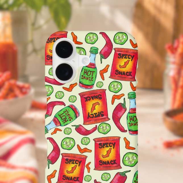 Playful Spicy Food Pattern (Creator Uploaded)