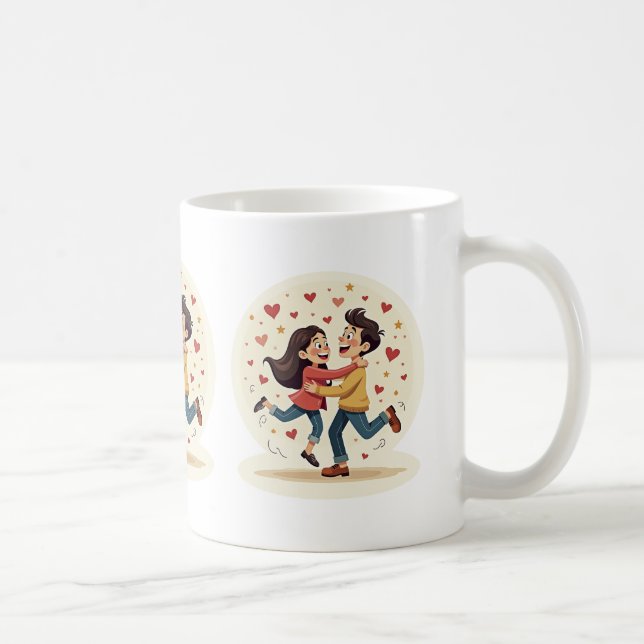 Playful Spin Coffee Mug (Right)