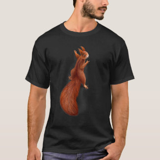 Playful Squirrel Climb And Pose With Shaka Sign T-Shirt