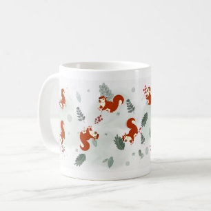 Playful Squirrel Design - Cute and Funny Animal Coffee Mug