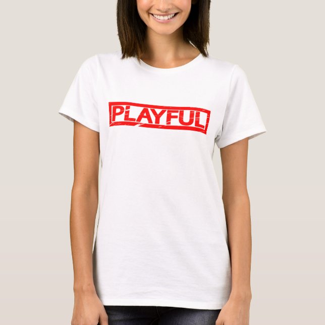 Playful Stamp T-Shirt (Front)