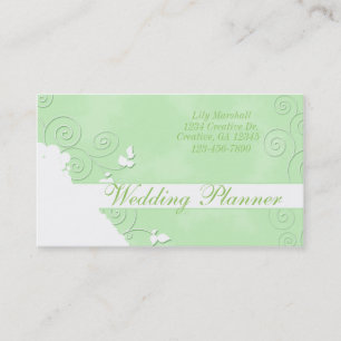Playful Swirls Business Card