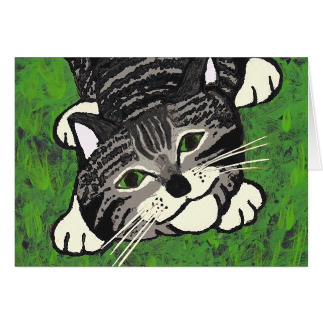 Playful Tabby Kitten (Front Horizontal)