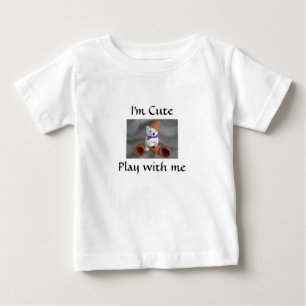 Playful Teddy Bear Baby T-Shirt