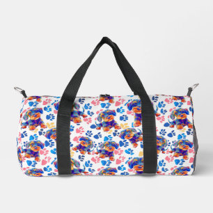 Playful travel bag for your dog. coloured 